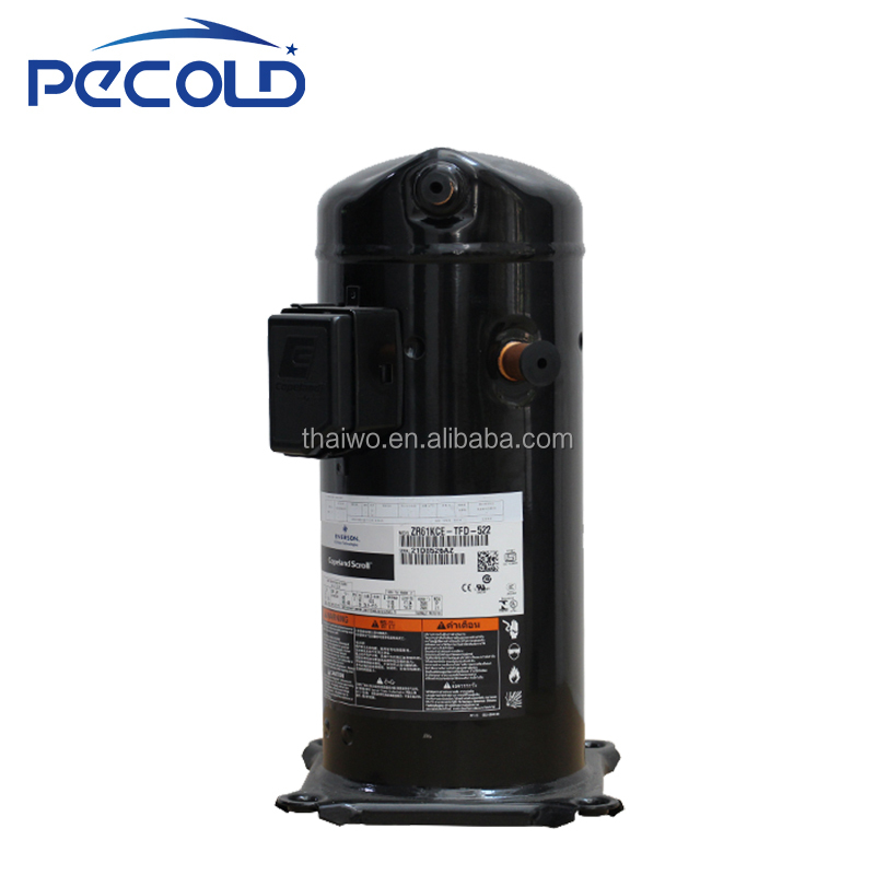 Manufacturer ZR61KCE-TFD-522/523 R407 Copeland Freezer Scroll Compressor Copeland 5HP Refrigerator Scroll Compressor