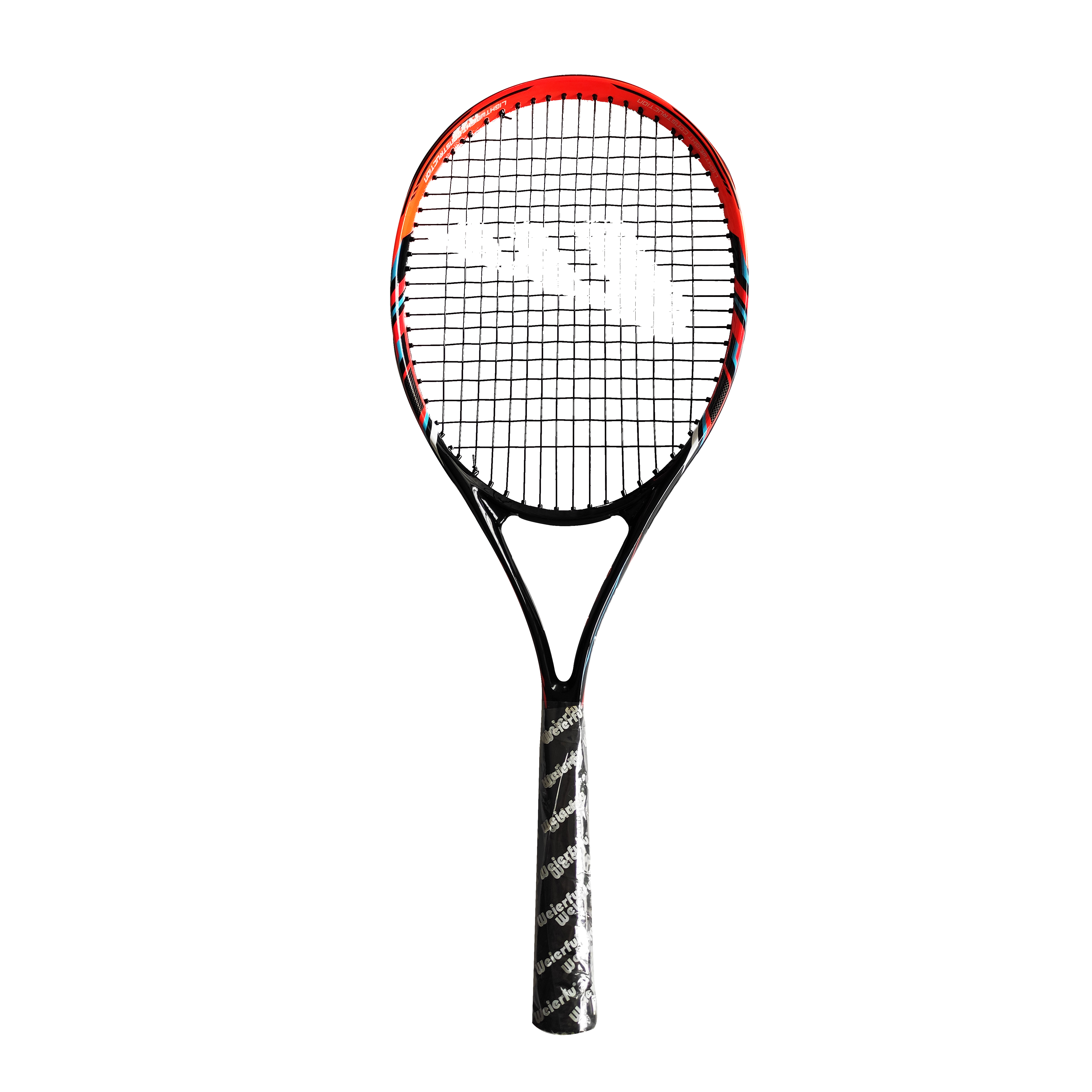 Factory Custom Aluminum Alloy Frame Carbon Shaft Tennis Racket for Adult with High Quality