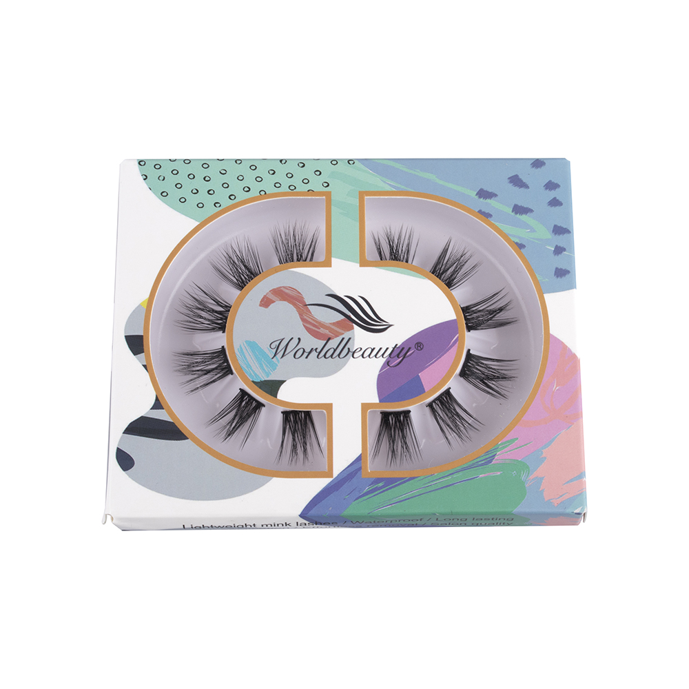 3D Faux Mink False Silk DIY Lashes Extensions Segmented Pre Cut Eyelashes