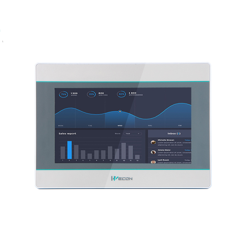 Wecon экономически эффективным 7 дюймов HMI сенсорный экран дисплея на основе веб-SCADA