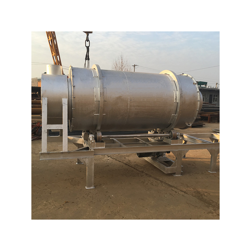 2021 4 кВт Песочная газовая вращающаяся сушилка для линии производства сухих строительных смесей