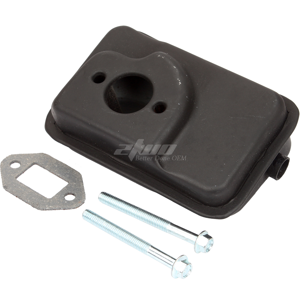 Exhaust Pipe Muffler Box With Screw Gasket For 47cc 49cc 2 Stroke Engine Pocket Pit Dirt Bike Mini Quad Motorcycle