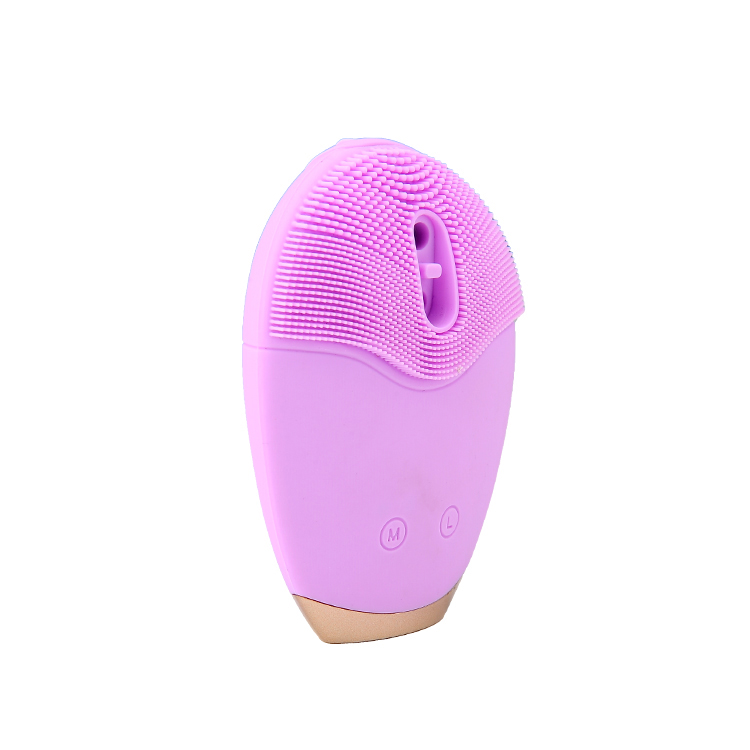 2020 mini silicone wireless waterproof facial cleansing brush
