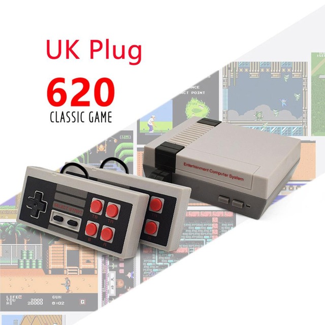 Встроенная Великобритания 620 игр anbernic raspberry pi игровая консоль для nintendo classic mini для мини-игровой консоли с ручкой