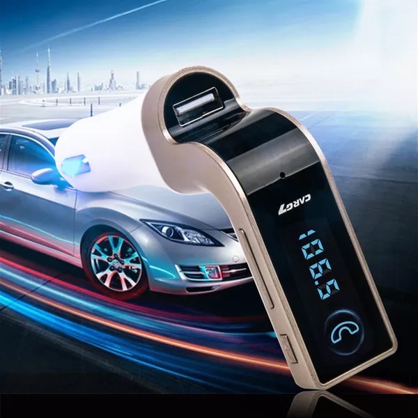 4-в-1 Hands Free беспроводной fm-передатчик G7 + AUX модулятор Автомобильный комплект MP3 плеер SD USB ЖК-автомобильные аксессуары зарядное устройство