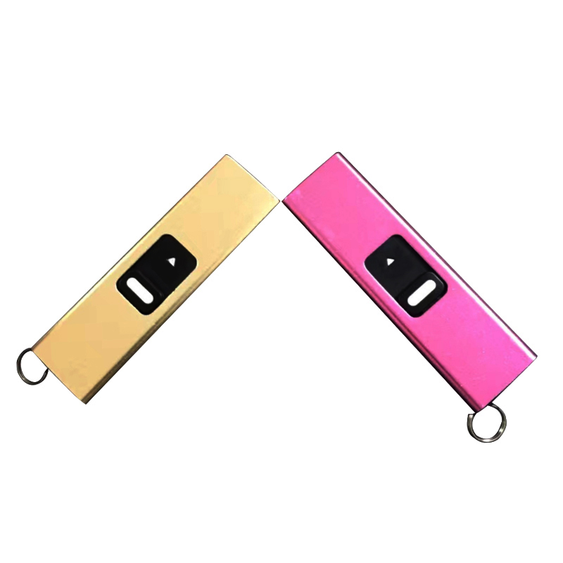 Wholesale OEM customized Rechargeable hot sale safety alarm personal alarms for women The Miniature Self Defense Flashlight