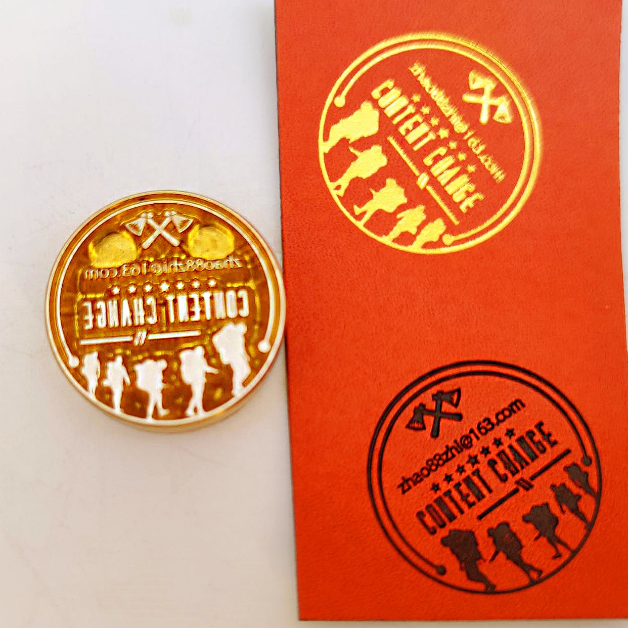 High quality brass logo stamp leather brand paper sheet gold foil board brand gold foil metal alphabet stamp