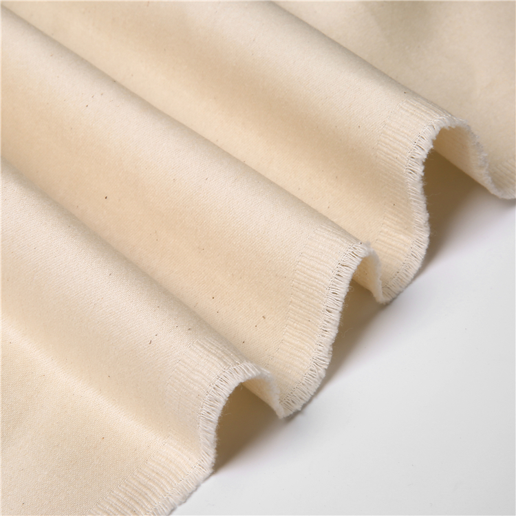 Hot Sale Double Layer Cotton Polyester Blended Fabric Customized Soft Stretch Towel Bottom Fabric Comfortable Pants Grey Fabric