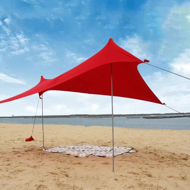 The Beach Canopy Beach Tent with Sandbag Beach Accessory