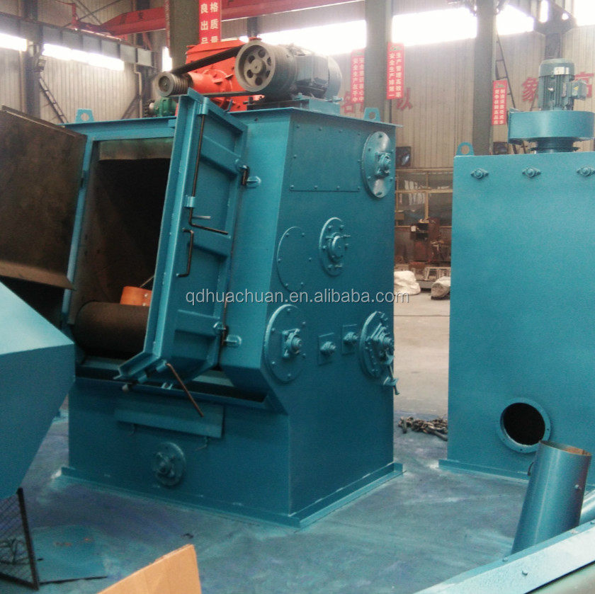 Q326 Q3210 tumble belt shot blasting machine