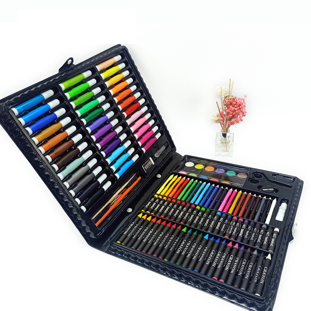 Wire Office Watercolor Pen Set Drawing Painting Set School Stationery Kit Painting Tool Suit Watercolor Brush Pen Set
