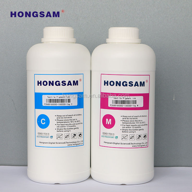 Hongsam DTG пигментные чернила для переводной печатной пленки
