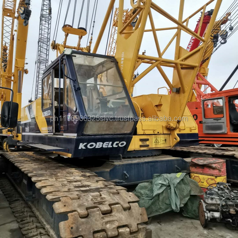 Подержанный Kobelco гусеничный кран 7055, 55 тонн на продажу