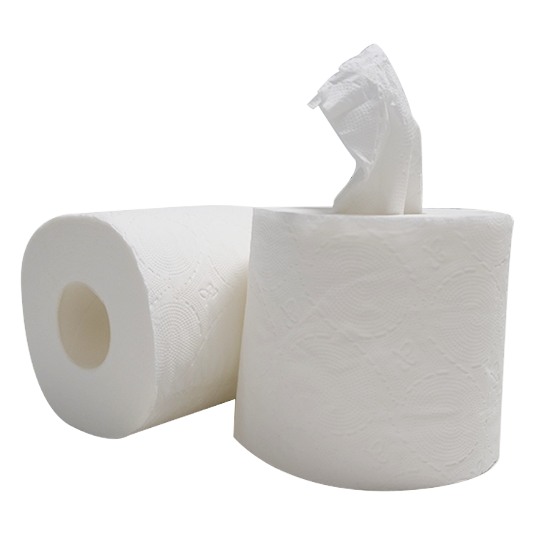 best quality custom logo 2 ply toilet paper roll strong absorbent toilet tissue wholesale