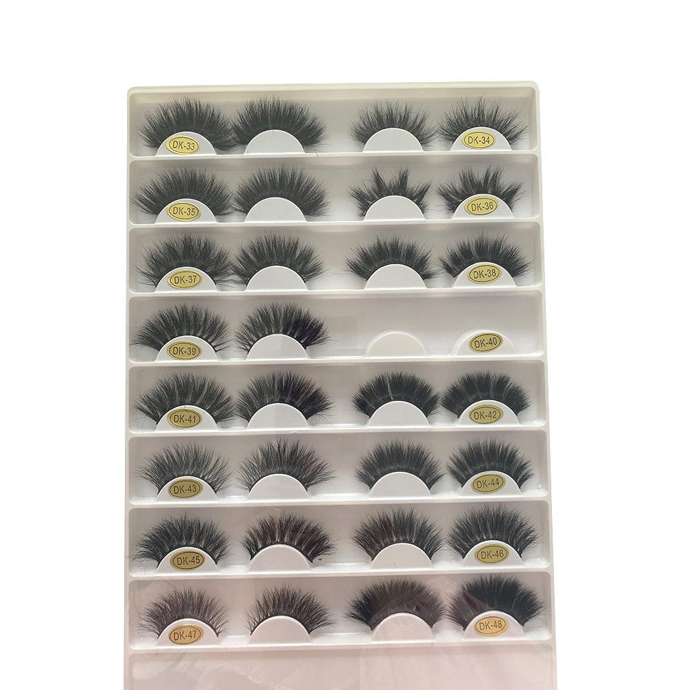 Hot Selling Black Fur Mink Strong Endurance Magnetic Eyelashes for Eye Decoration