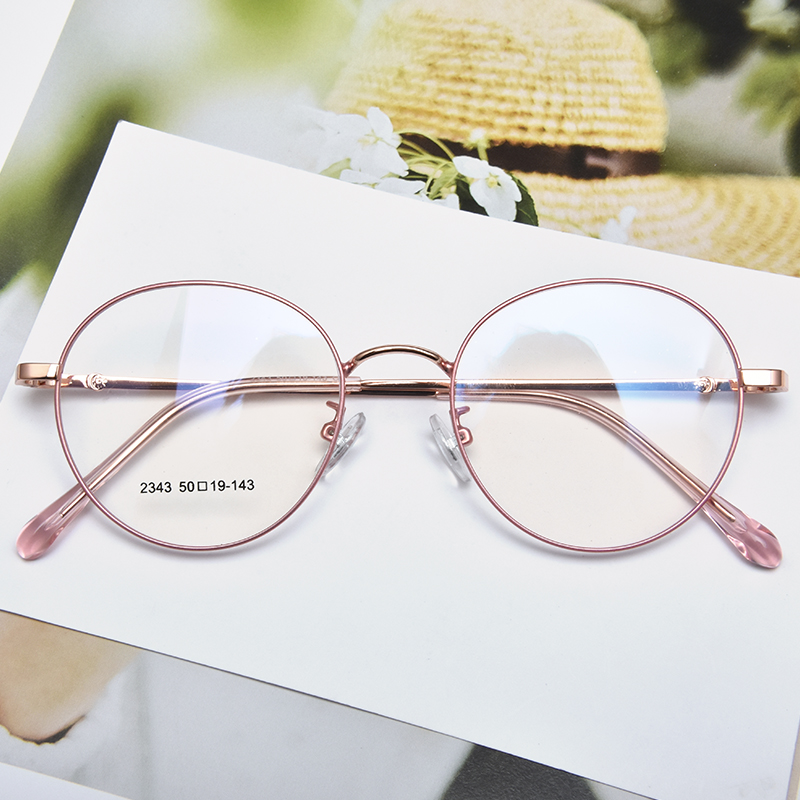 Fashion Customizable Metal Optical Eyeglass Frames for Young Girls