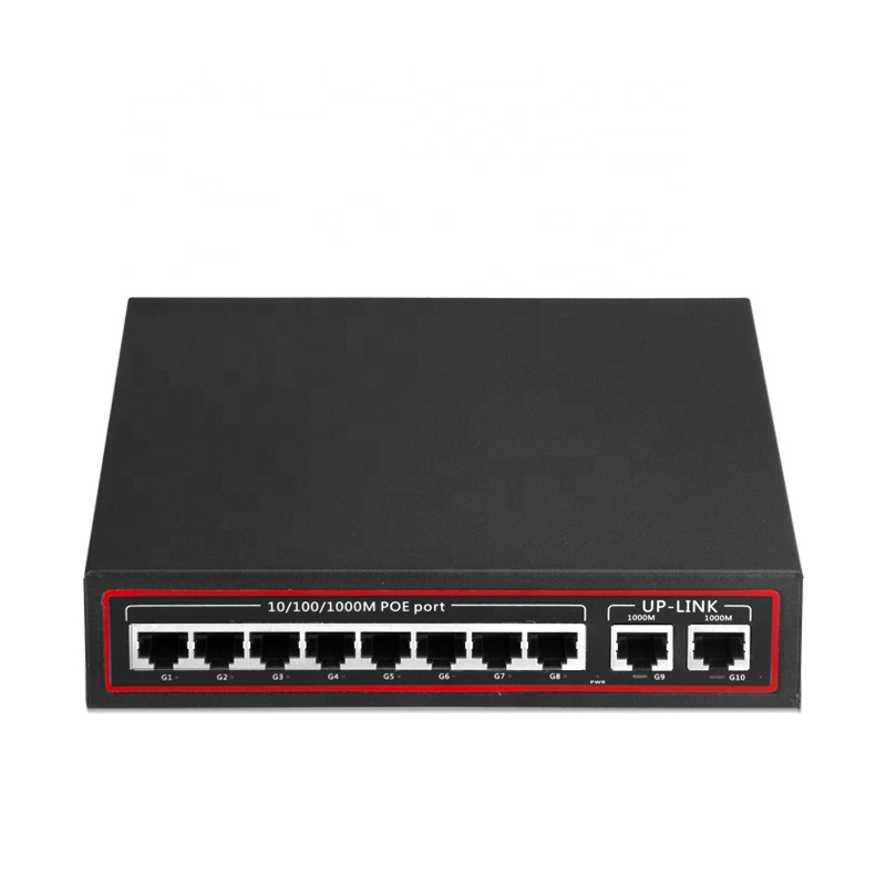 Сетевой коммутатор ODM & OEM на 8 портов, 1000 м, POE, сеть на 2 порта 1000 м
