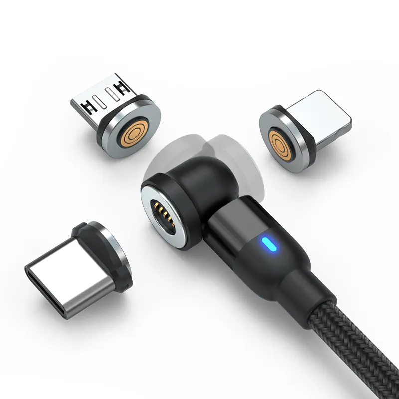Бесплатная доставка, оптовая продажа, 3 в 1 Разъемы Магнитный кабель Usb зарядный кабель для передачи данных для смартфонов USB C кабели