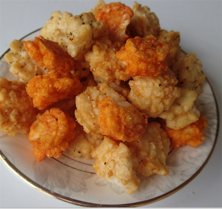 2021 New Wholesale Japanese Rice Crackers Salty Sweet Fried Rice Cracker