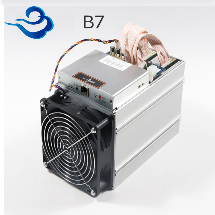 2019 Новый Asic шахтер Antminer B7 96KH/s 528 Вт Tensority Шахтер BTM Bitcoin коробка с APW7 1800 Вт PSU