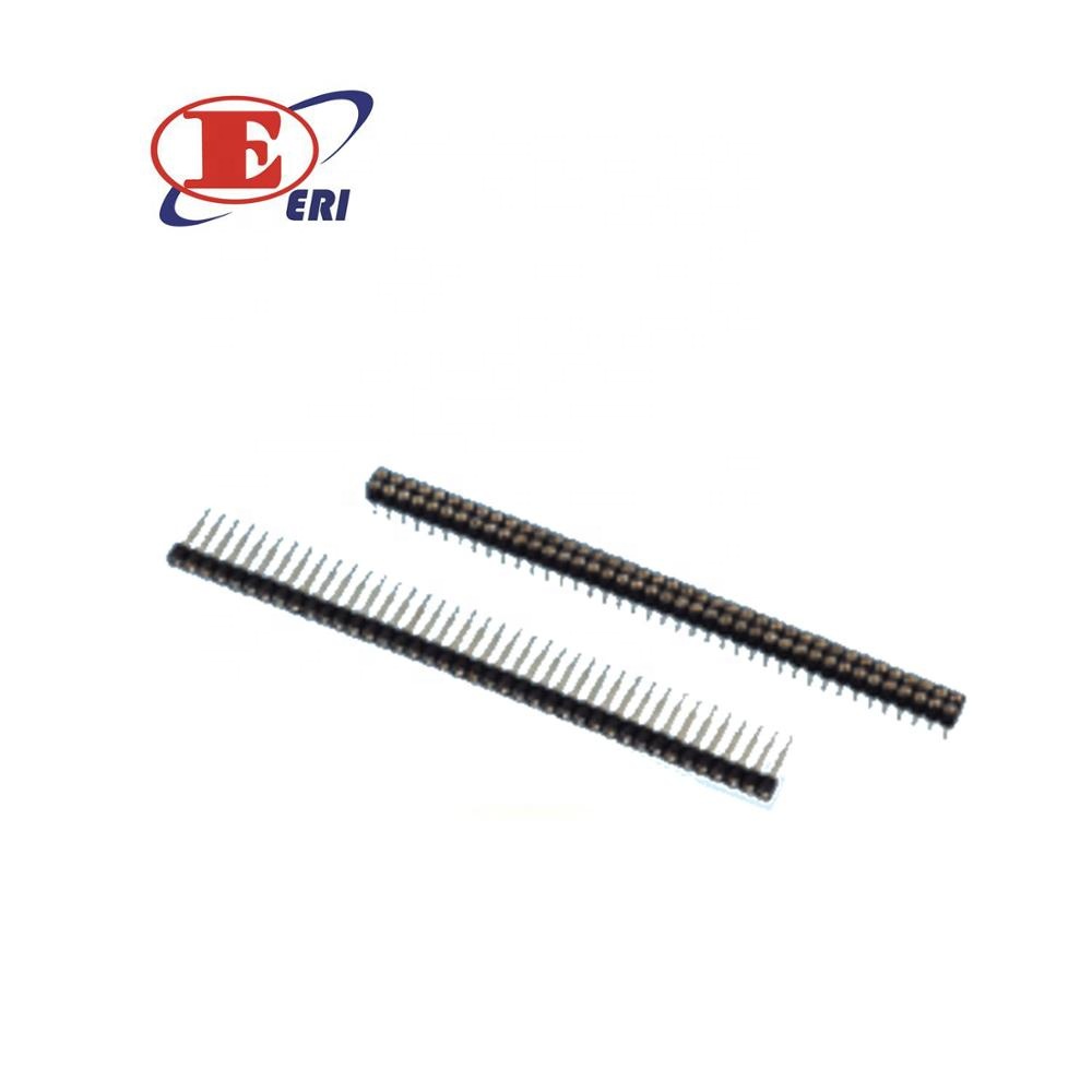 Гнездо разъема шаг 2,54 мм SBD-018 01-80Pins однорядные/двухрядный прямой припой хвост