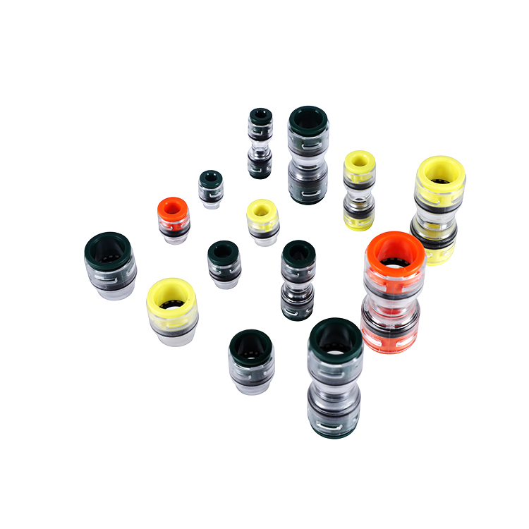 HDPE micro duct connector 18/14mm Straight connector of duct 20/16mm