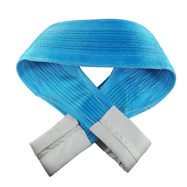 7:1 240mm 8Ton Blue Polyester Webbing Sling 5meter Lifting+Sling Wire Rope Lifting Loop
