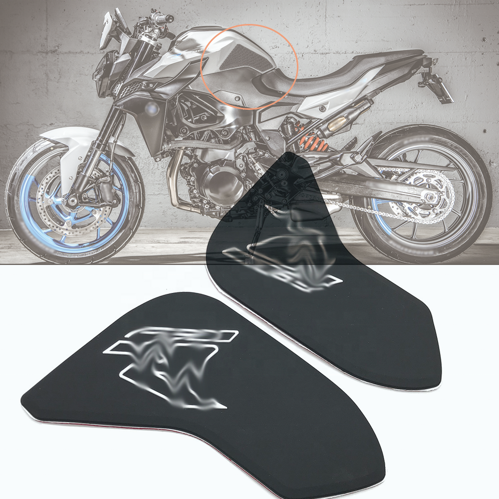 Motorcycle Rubber Waterproof Side Fuel Tank Pad Protector Stickers For BMW F900R 2020 2021