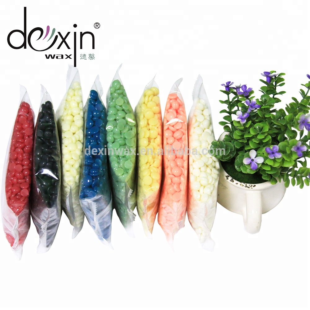 Dexin 12 видов цветов оптовая продажа 1000 г бразильские Твердые восковые бобы для безболезненного удаления волос на все тело