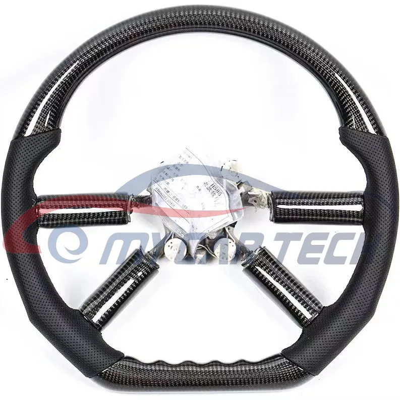 Custom Carbon Fiber Steering Wheel Suitable For 2007-2010 Jeep Wrangler JK Steering Wheel Convertible