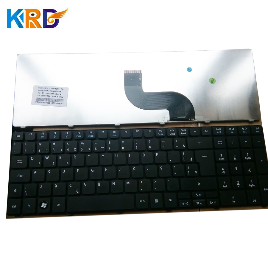 Клавиатура Teclado US BR PO FR SP для ноутбука Acer 5810 5742 5810T 5745G