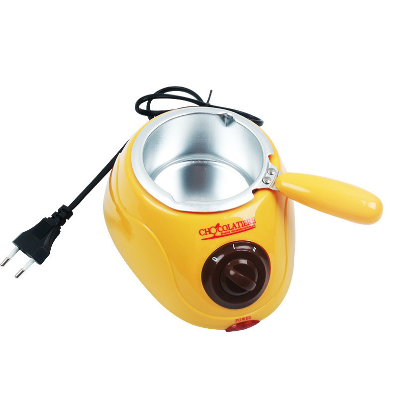 Mini Cute Stainless Steel Electric Heating Chocolate Melting Hot Pot DIY Kitchen Chocolate Making Melting Machine