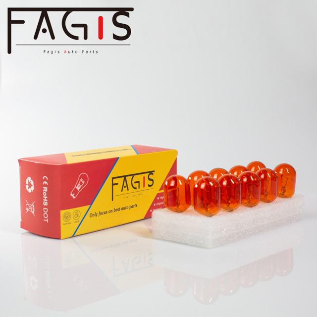 Fagis t20 7440 w21w 12v 21w Янтарная Автомобильная Лампа сигнала поворота авто лампа