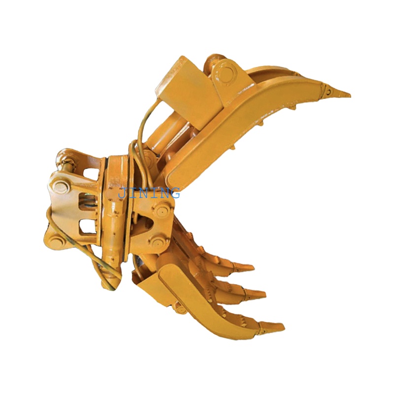 SK135SR дерева грейфер SK135SR-2 Грейфер для экскаватора машина для захвата лесоматериалов SK135 древесины гидравлический зажим