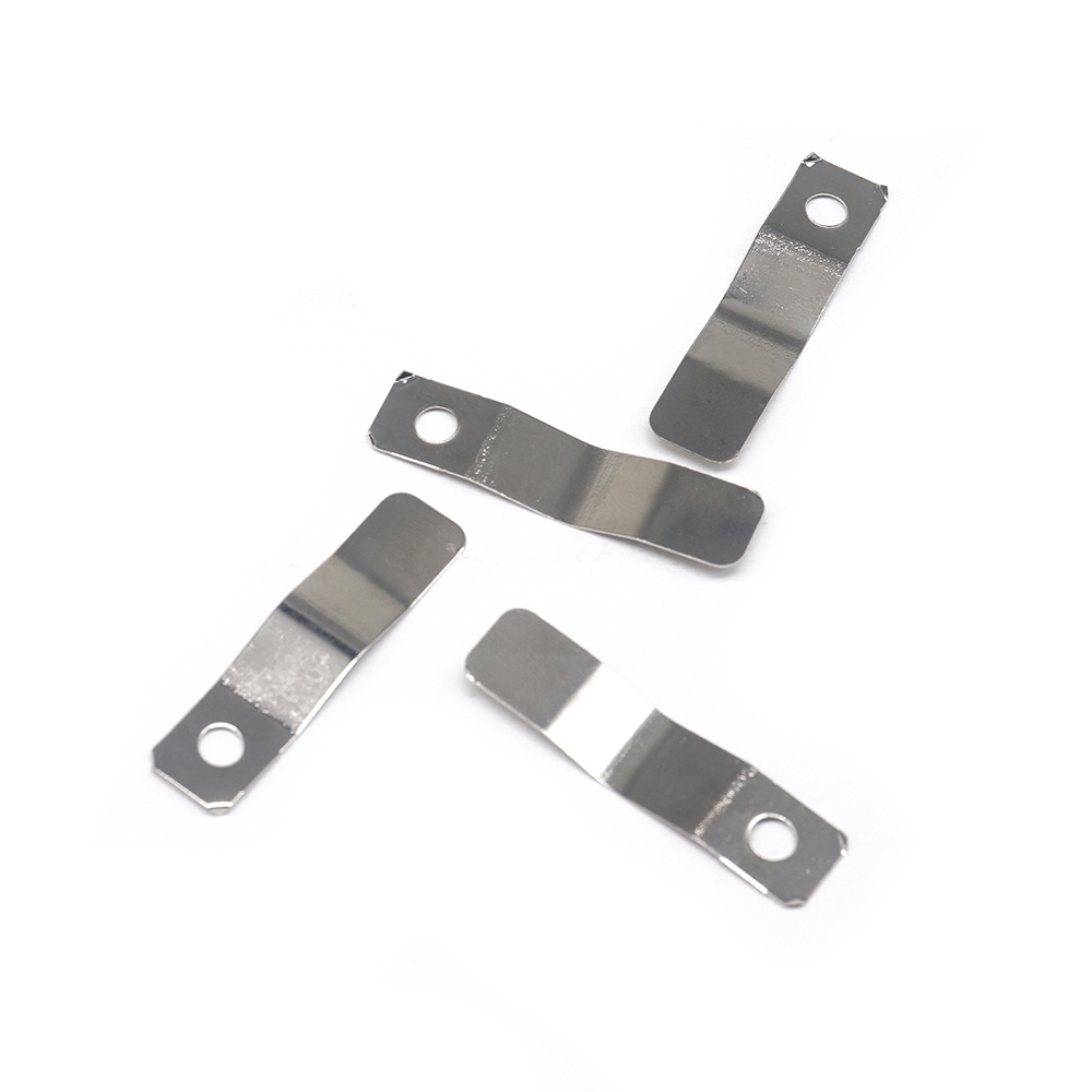 Custom Flat Stainless Steel Bending Metal Sheet Stamping Spring Shrapnel Leaf Spring Bending Shrapnel Rectangular Pipe Clamp