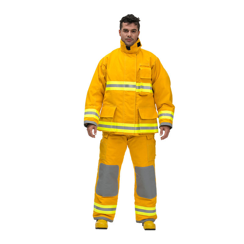 In-Stock NFPA1971 Firefighter Suit Nomex IIIA Turnout Gear Uniform Fire Fighting Uniforms