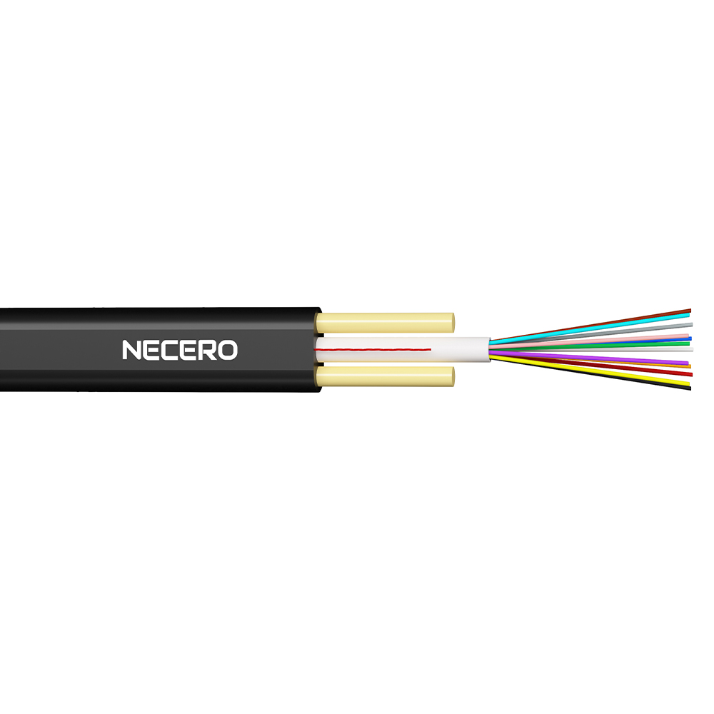 Ftth кабель OEM производитель Necero 20 лет самонесущий Малый диаметр 1 2 4 6 8 core Оптическое волокно ftth кабель