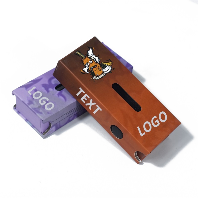 Wholesale Custom Printed 1ML Childproof Empty Cart Box For Disposable Cartridge Packaging Paper Boxes