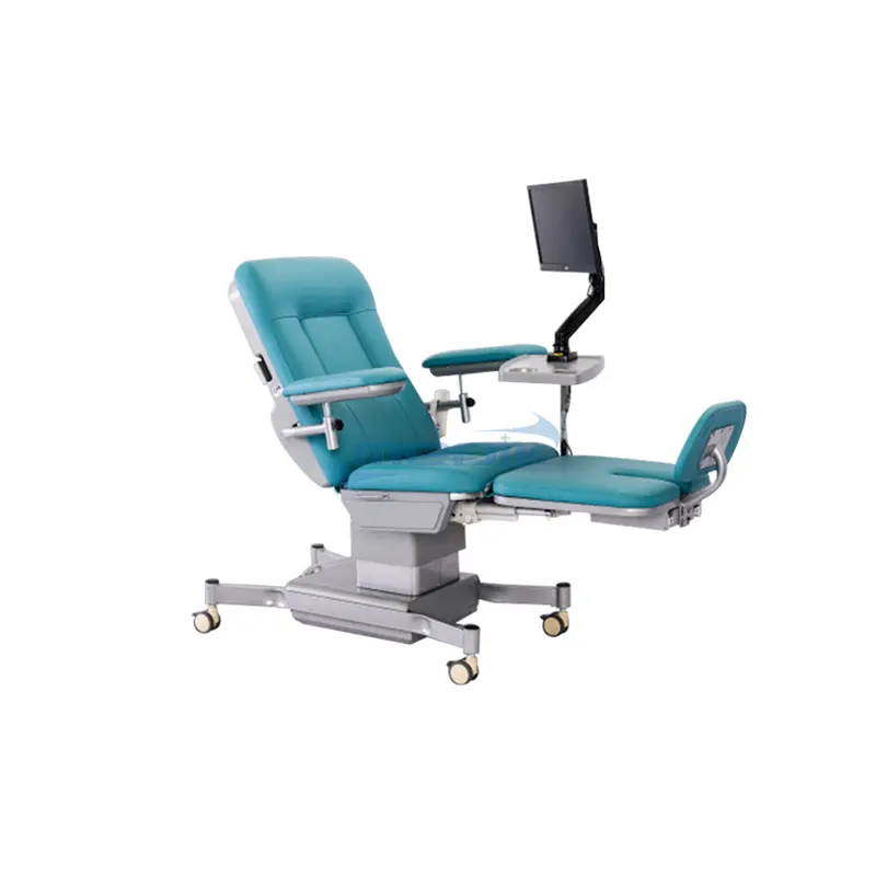 Blood Donor Chair Hospital Blood Drawing Collection Donor Electric Dialysis Chair