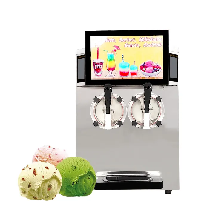 Wholesale Commercial Ice Slush Machine Frozen Juice Smoothie Margarita Frozen Drink Machine