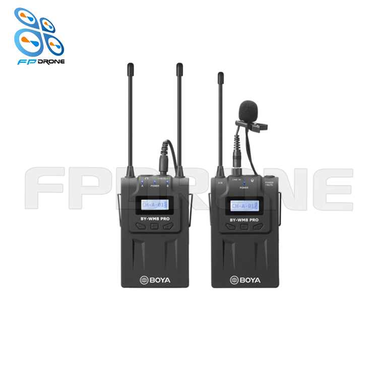 WM8 Pro-K1 UHF двухканальная Беспроводная микрофонная система авт