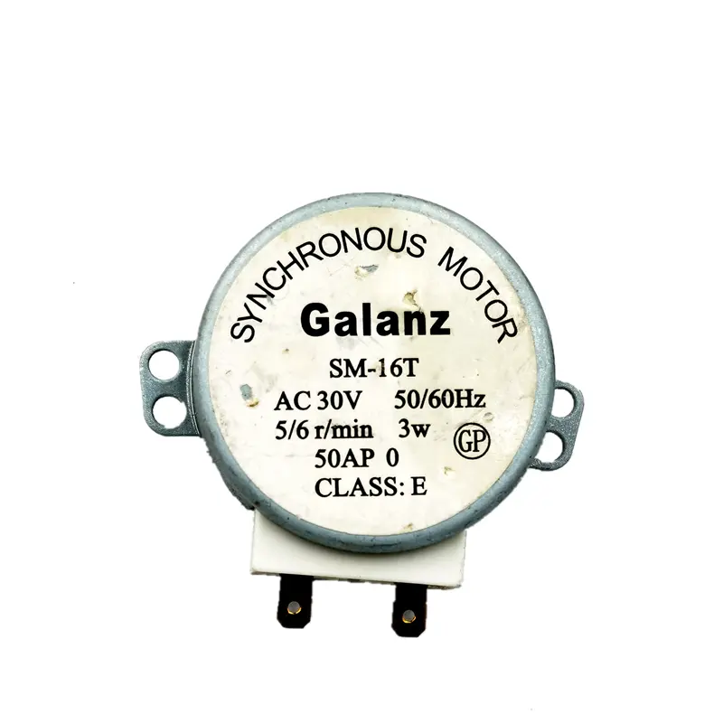 Microwave oven rotary table synchronous motor CW / CCW 4W 5 / 6RPM speed AC 30V