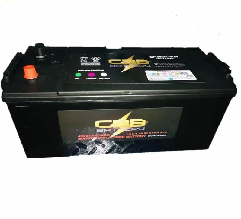 HD Battery 12V 150Ah Heavy Duty Truck Battery High Temp Battery