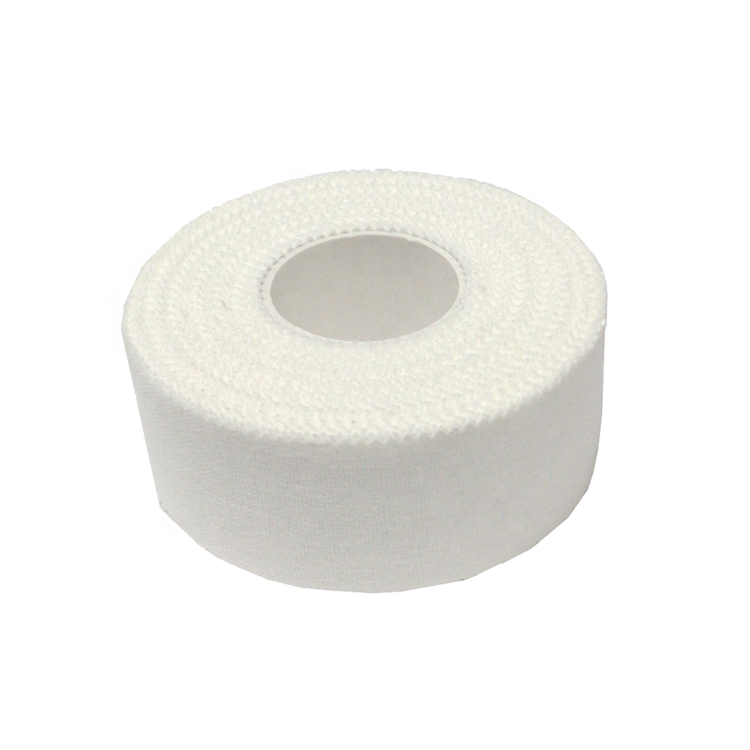 2020 New Cotton Athletic Rigid Tape Adhesive White Sports Tape rigid sport strapping tape