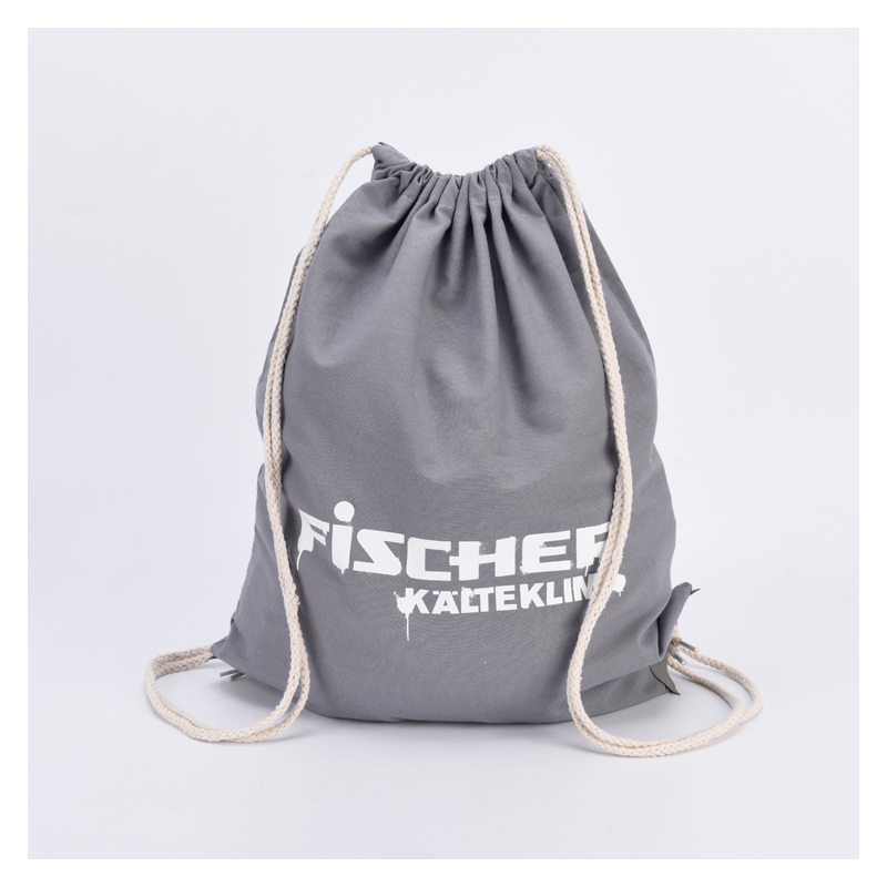 Wholesale LOGO printed Canvas Cotton Drawstring shoe bag gift bag Custom handbag dust bags covers for handbags with logo print