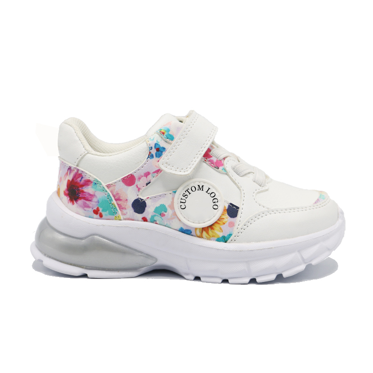 OEM ODM factory good quality custom shoe Elastic bag Mesh Fabric Breathable Non Slip sneakers for girls shoes custom logo