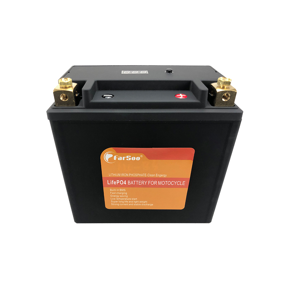 12V 8AH мотоцикл LiFePO4 ионно-литиевая аккумуляторная батарея с BMS 12A-BS начиная стоп мощность батареи