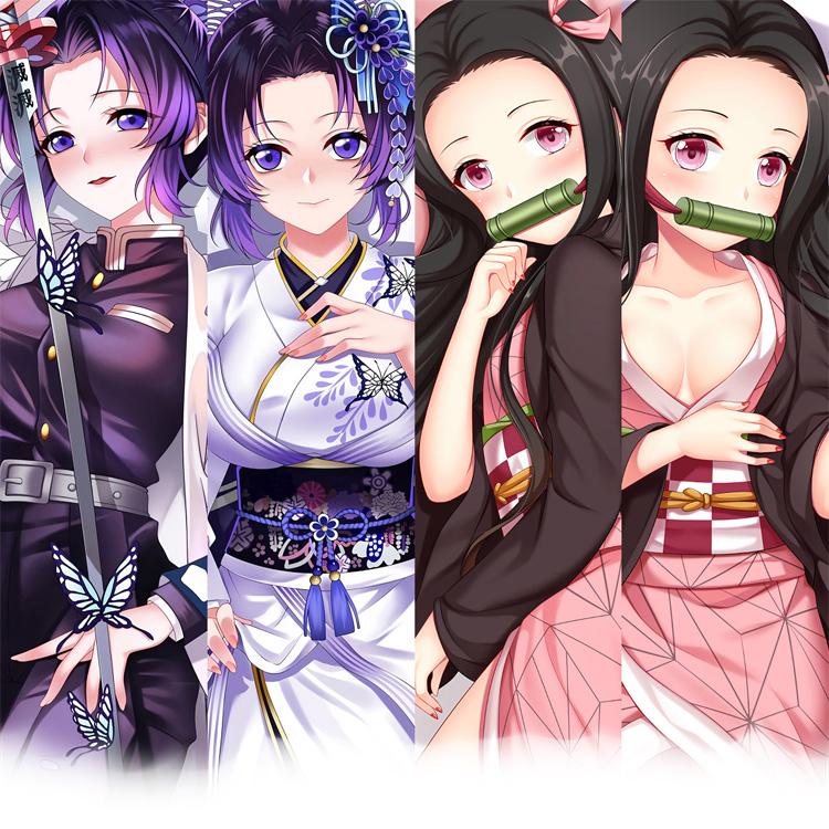 Demon Slayer Kamado Nezuko Custom Anime Two-dimensional DakimakuraBody pillow Cartoon Sexy Dakimakura girl 18