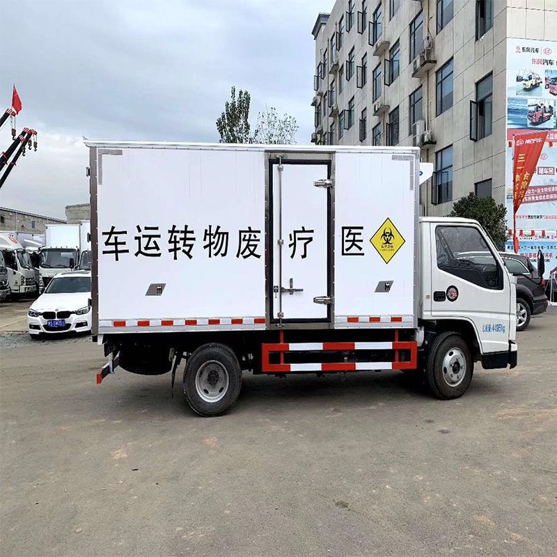 JMC 4x2 RHD транспортное средство для транспортировки медицинских отходов, транспортное средство для транспортировки клинических отходов, транспортное средство для медицинского транспорта