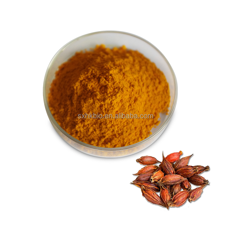 CAS No. 94238-00-3 Natural Powder Pigment CrocinI Gardenia Extract Gardenia Yellow Powder